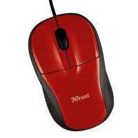 Мышка Trust_акс Primo Mouse with mouse pad - red Фото 1