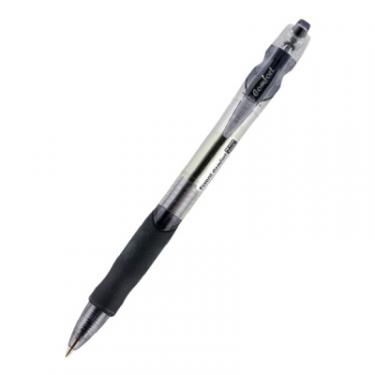 Ручка шариковая Axent retractable Comfort, black (polybag), 1шт Фото