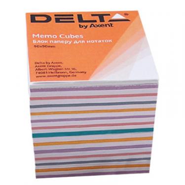 Бумага для заметок Delta by Axent "MIX" 90Х90Х80мм, unglued Фото