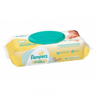 Детские влажные салфетки Pampers New Baby Sensitive, 54 шт Фото 2