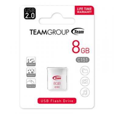 USB флеш накопитель Team 8GB C151 USB 2.0 Фото 1
