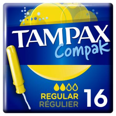 Тампоны Tampax Compak Regular с апликатором 16 шт Фото