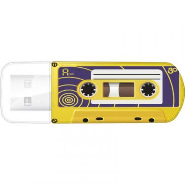 USB флеш накопитель Verbatim 16GB Mini Cassette Edition Yellow USB 2.0 Фото