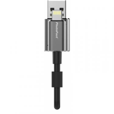 USB флеш накопитель PhotoFast 64GB MemoriesCable Black USB 3.0 - Lightning Фото 5