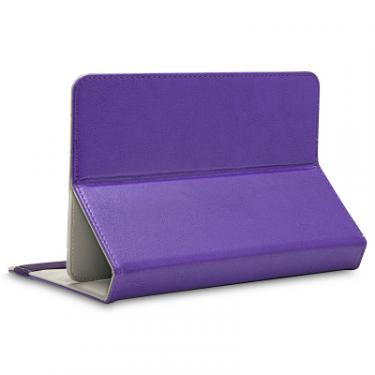 Чехол для планшета AirOn Universal case Premium 7-8" violet Фото 1