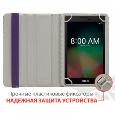 Чехол для планшета AirOn Universal case Premium 7-8" violet Фото 3