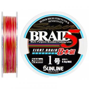 Шнур Sunline Super Braid 5 (8 Braid) 200m #1.0/0.165мм 6.1кг Фото