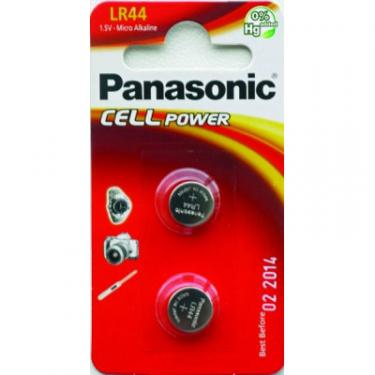 Батарейка Panasonic LR44 * 2 Alkaline Фото