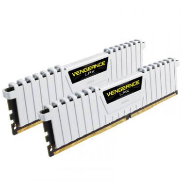 Модуль памяти для компьютера Corsair DDR4 16GB (2x8GB) 3000 MHz LPX White Фото 2