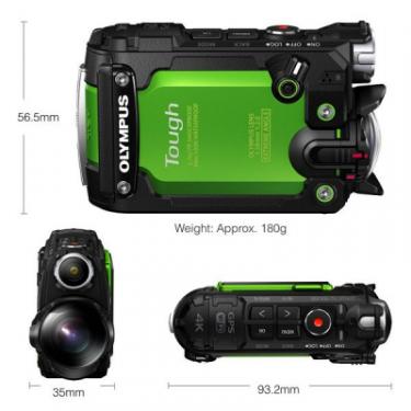 Экшн-камера Olympus TG-Tracker Green (Waterproof - 30m; Wi-Fi; GPS) Фото 7