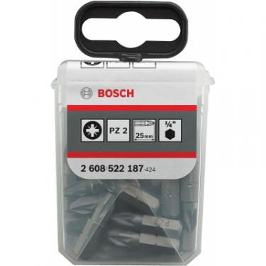 Набор бит Bosch Extra-Hart 25 мм PZ 2, 25 шт. Фото 1