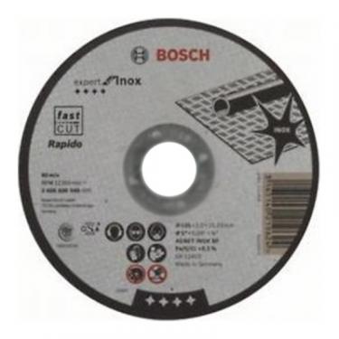 Круг отрезной Bosch отрезной Inox-Rapido, прямий, 125Х1 мм. Фото