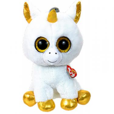 Мягкая игрушка Ty Beanie Boo's Белый единорог Pegasus 25 см Фото