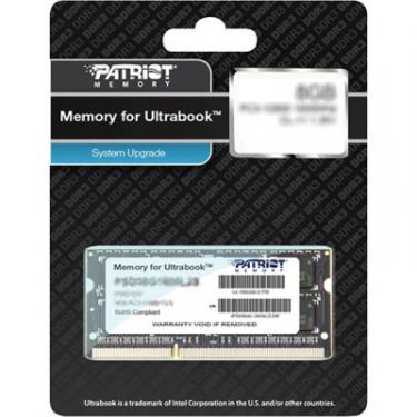 Модуль памяти для ноутбука Patriot SoDIMM DDR3L 4GB 1600 MHz Фото 3