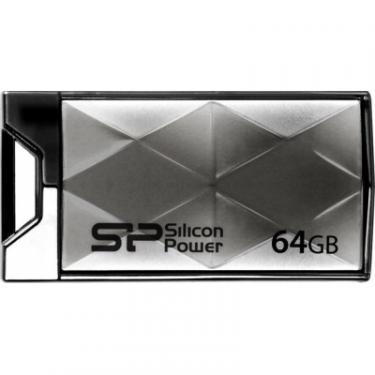USB флеш накопитель Silicon Power 64GB Touch 850 Titanium USB 2.0 Фото