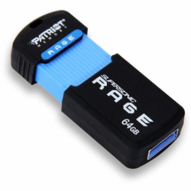 USB флеш накопитель Patriot 64GB Supersonic RAGE USB 3.0 Фото 1
