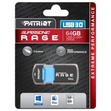 USB флеш накопитель Patriot 64GB Supersonic RAGE USB 3.0 Фото 6