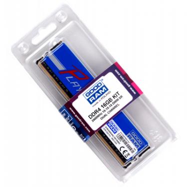 Модуль памяти для компьютера Goodram DDR4 16GB (2x8GB) 2400 MHz PLAY Blue Фото 2