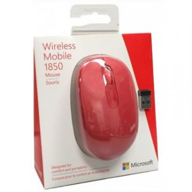 Мышка Microsoft Mobile 1850 Red Фото 4