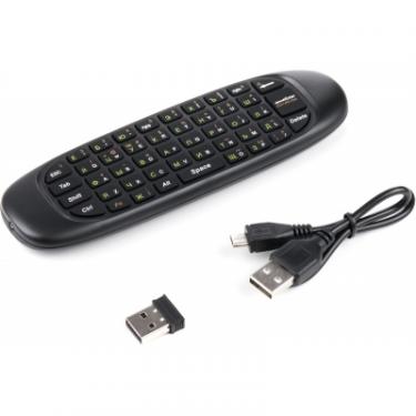 Универсальный пульт Vinga Wireless keyboard & air Mouse for TV, PC PS Media Фото