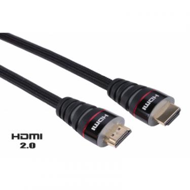 Кабель мультимедийный Vinga HDMI to HDMI 5.0m Фото