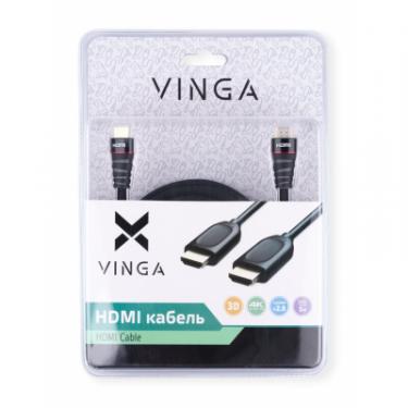 Кабель мультимедийный Vinga HDMI to HDMI 5.0m Фото 2
