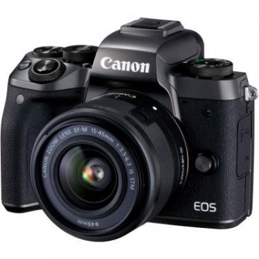 Цифровой фотоаппарат Canon EOS M5 15-45 IS STM Black Kit Фото