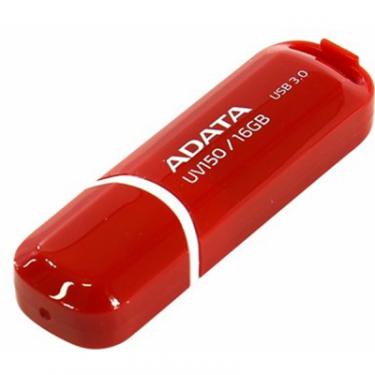 USB флеш накопитель ADATA 16GB UV150 Red USB 3.0 Фото 1