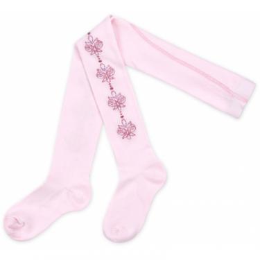 Колготки UCS Socks с розовыми цветочками по бокам Фото