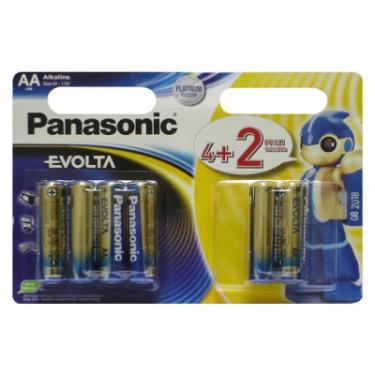 Батарейка Panasonic AA LR6 Evolta * 6(4+2) Фото