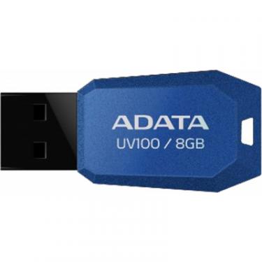USB флеш накопитель ADATA 8GB DashDrive UV100 Blue USB 2.0 Фото