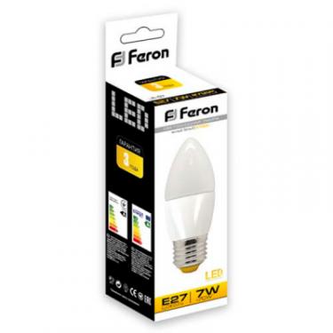Лампочка Feron LED E27 7W 16 pcs LB-97 C37 2700K Фото 1