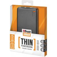 Батарея универсальная Trust_акс 8000T Thin portable charger black Фото 5