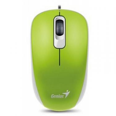 Мышка Genius DX-110 USB Green Фото 1