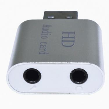 Звуковая плата Dynamode USB-SOUND7-ALU silver Фото 1