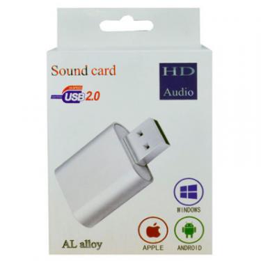 Звуковая плата Dynamode USB-SOUND7-ALU silver Фото 6