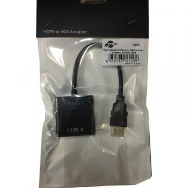 Переходник Atcom HDMI to VGA 0.10m Фото 1