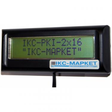 Индикатор покупателя ICS-Tech IKC-РКІ-2х16-DB(black) Фото