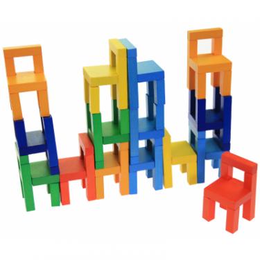Развивающая игрушка Goki Балансирующие стулья Фото 1