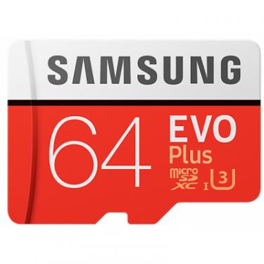 Карта памяти Samsung 64GB microSD class 10 EVO PLUS UHS-I Фото