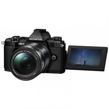 Цифровой фотоаппарат Olympus E-M10 mark II 14-150 II Kit black/black Фото 4