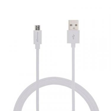 Дата кабель Grand-X USB 2.0 AM to Micro 5P 1.0m White Фото