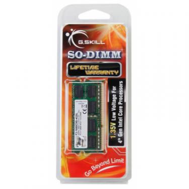 Модуль памяти для ноутбука G.Skill SoDIMM DDR3L 4GB 1600 MHz Фото 2
