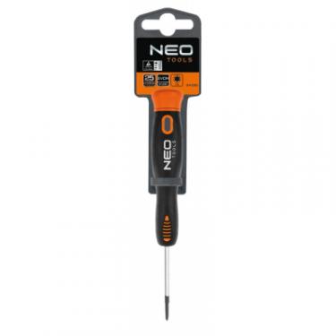 Отвертка Neo Tools хрестова прецизійна PH00 x 40 мм, CrMo Фото 1