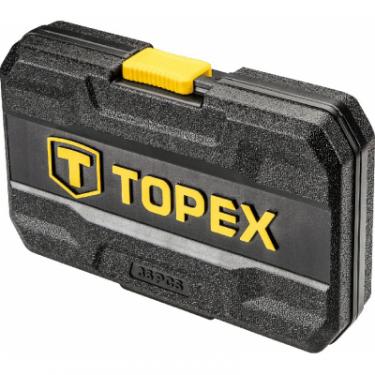 Набор инструментов Topex сменных головок и насадок 1/4, 36 шт. Фото 4