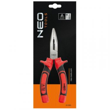 Плоскогубцы Neo Tools вигнуті, 180 мм Фото 1