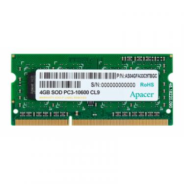 Модуль памяти для ноутбука Apacer SoDIMM DDR3 4GB 1333 MHz Фото