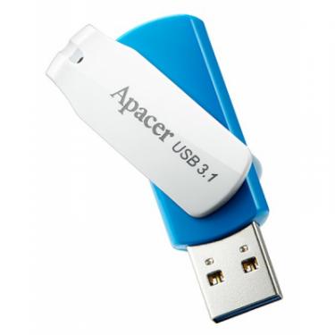 USB флеш накопитель Apacer 32GB AH357 Blue USB 3.1 Фото 2
