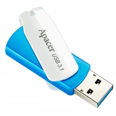 USB флеш накопитель Apacer 32GB AH357 Blue USB 3.1 Фото 4