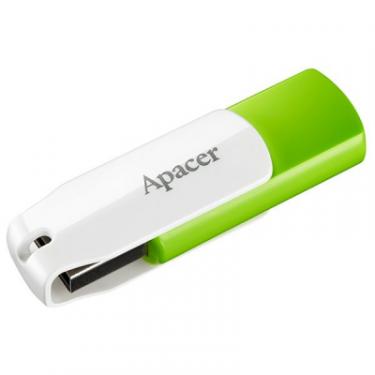 USB флеш накопитель Apacer 8GB AH335 Green USB 2.0 Фото 1
